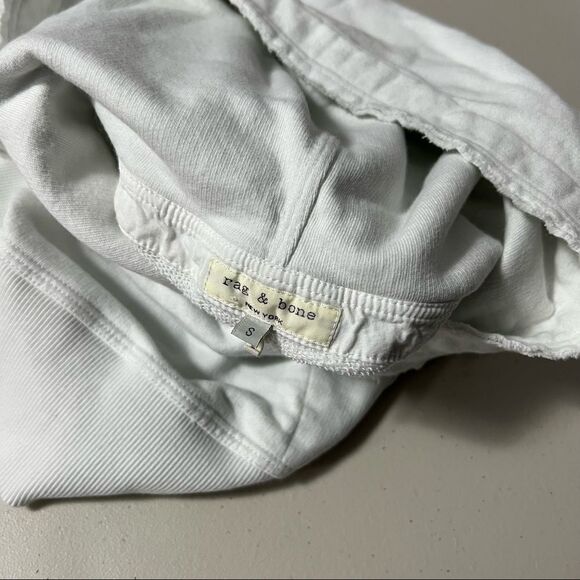 𝅺rag & Bone Roni Short Raglan Sleeve Hooded Top - Picture 5 of 7